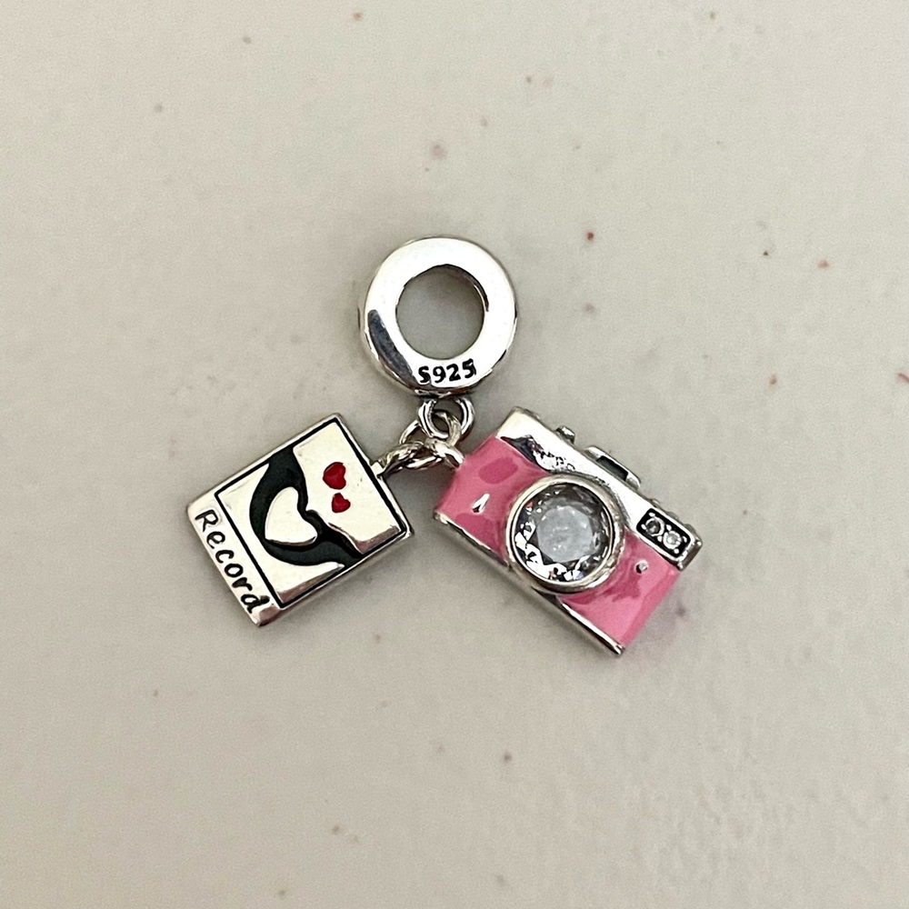 Camera Photographer Loving Memory Bracelet Charm